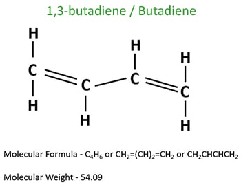 1,3-butadiene or Butadiene